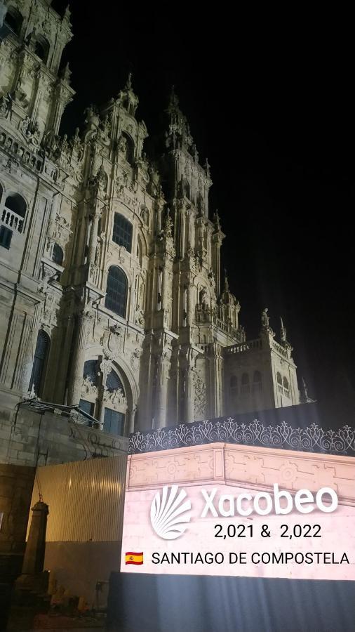 Pico Sacro I Hostal-Pension サンティアゴ・デ・コンポステーラ エクステリア 写真