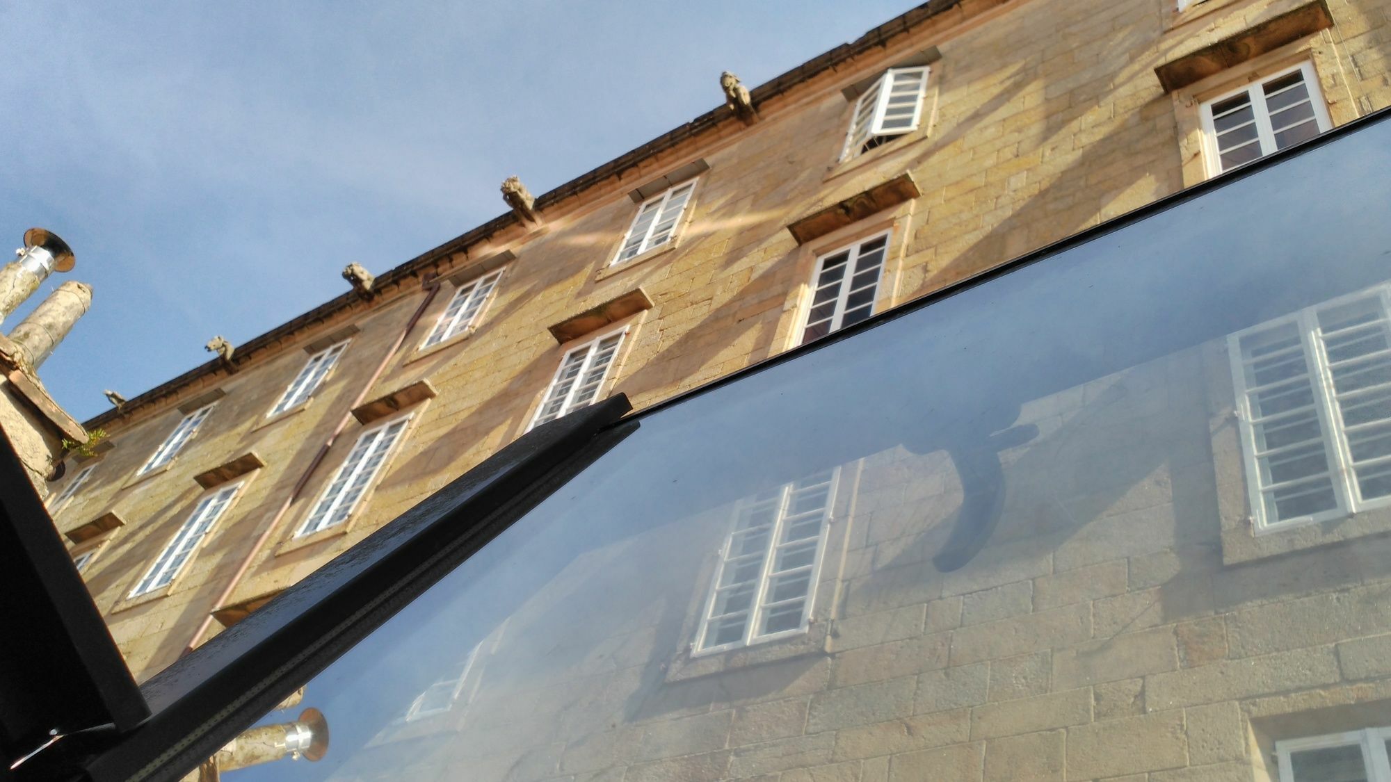 Pico Sacro I Hostal-Pension サンティアゴ・デ・コンポステーラ エクステリア 写真