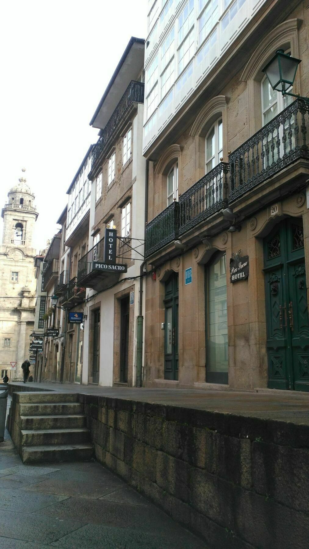 Pico Sacro I Hostal-Pension サンティアゴ・デ・コンポステーラ エクステリア 写真